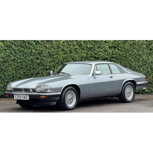 45 - 1988 Jaguar XJ-S 3.6 CoupeRegistration number E259 OADMetallic light blue with a half leather and cl... 
