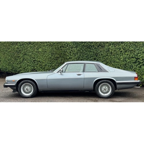 45 - 1988 Jaguar XJ-S 3.6 CoupeRegistration number E259 OADMetallic light blue with a half leather and cl... 