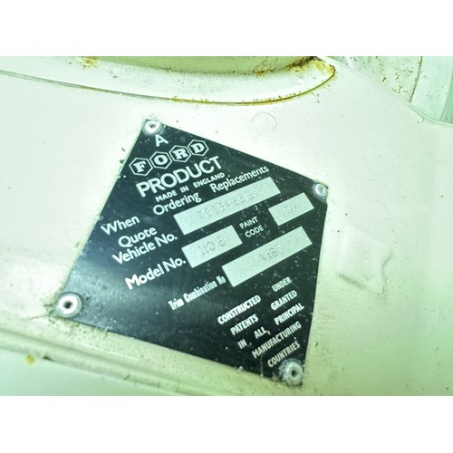 53 - 1962 Ford Consul Classic 315Best bid to be submittedRegistration number ESV 636Chassis number Z33B46... 