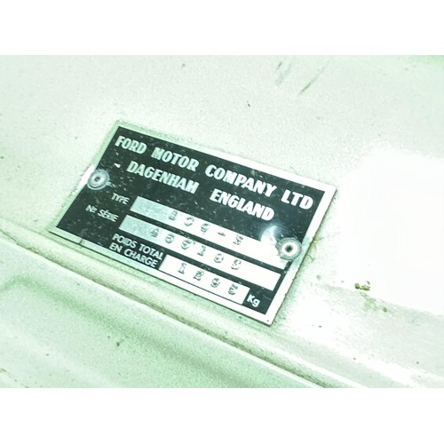 53 - 1962 Ford Consul Classic 315Best bid to be submittedRegistration number ESV 636Chassis number Z33B46... 