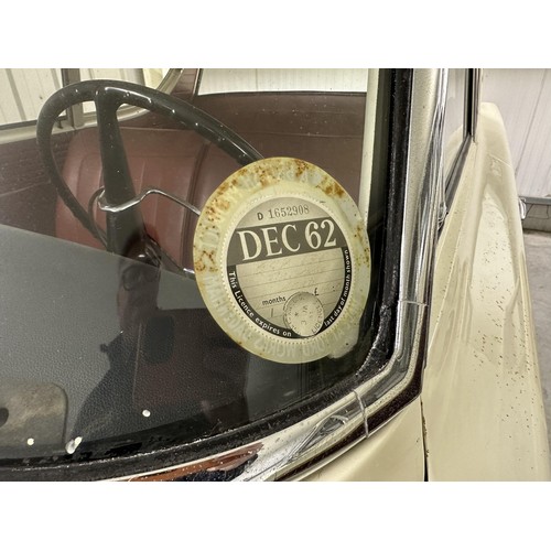 53 - 1962 Ford Consul Classic 315Best bid to be submittedRegistration number ESV 636Chassis number Z33B46... 