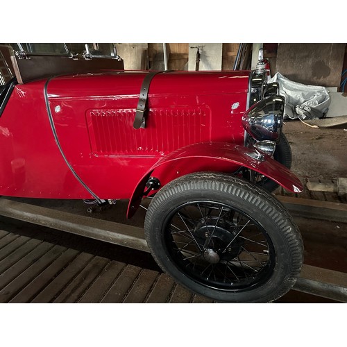 79 - 1936 Austin 7 Ulster SpecialRegistration number AMG 732Chassis number 228924Engine number 224880RedB... 