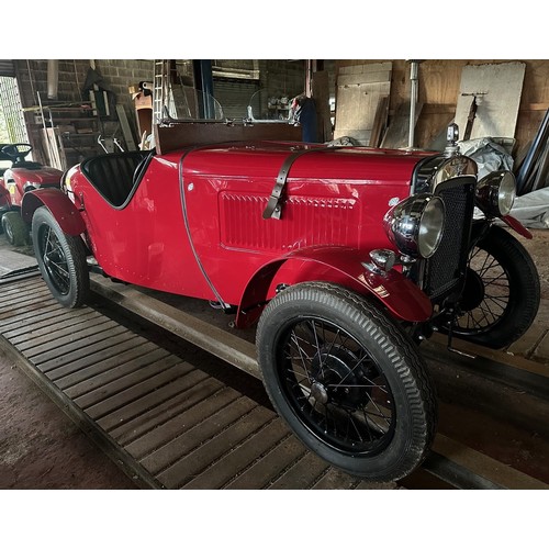 79 - 1936 Austin 7 Ulster SpecialRegistration number AMG 732Chassis number 228924Engine number 224880RedB... 