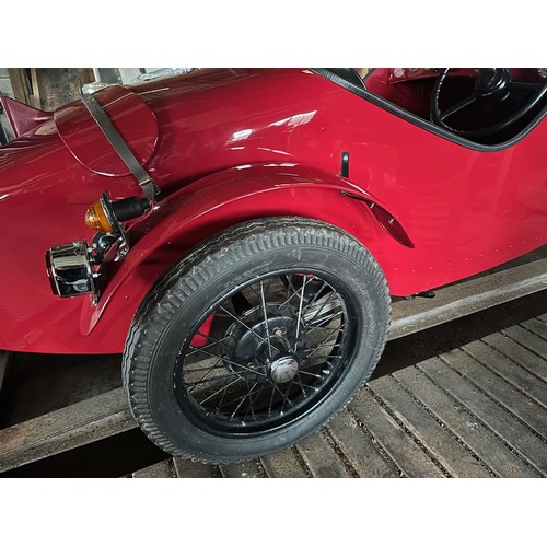 79 - 1936 Austin 7 Ulster SpecialRegistration number AMG 732Chassis number 228924Engine number 224880RedB... 