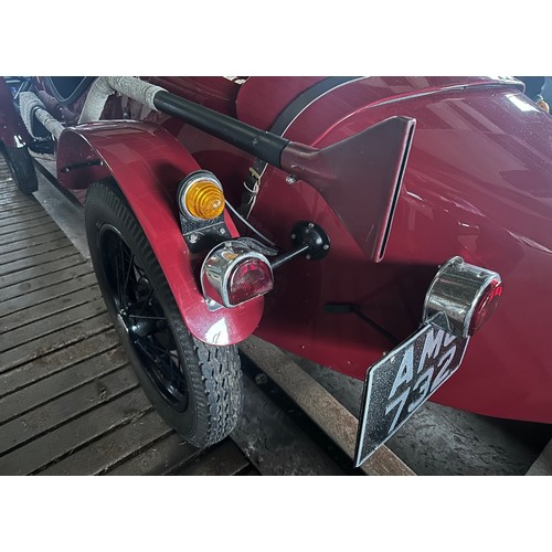 79 - 1936 Austin 7 Ulster SpecialRegistration number AMG 732Chassis number 228924Engine number 224880RedB... 