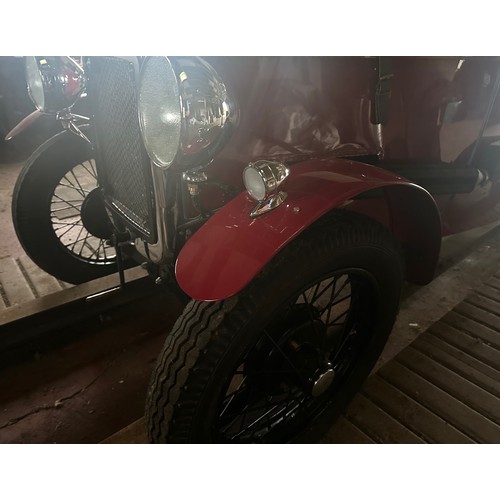 79 - 1936 Austin 7 Ulster SpecialRegistration number AMG 732Chassis number 228924Engine number 224880RedB... 
