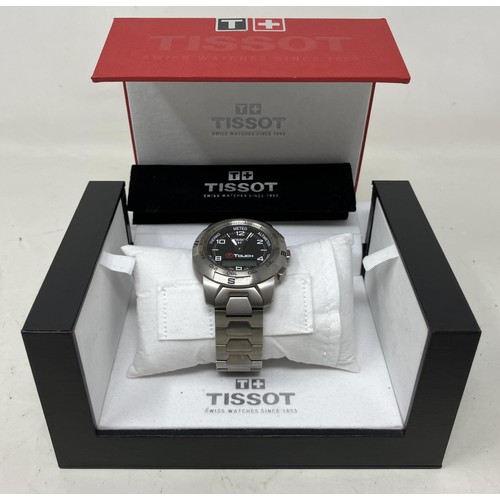 19 - A gentleman's titanium Tissot T-Touch 253/353 wristwatch, boxed