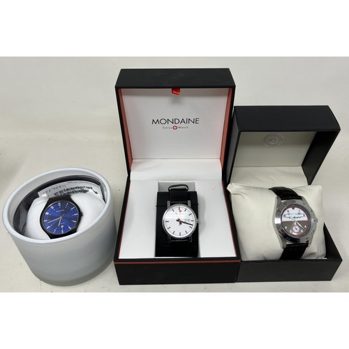 56 - A gentleman's titanium Citizen Eco-Drive Chronograph wristwatch, boxed, with guarantee,  instru... 