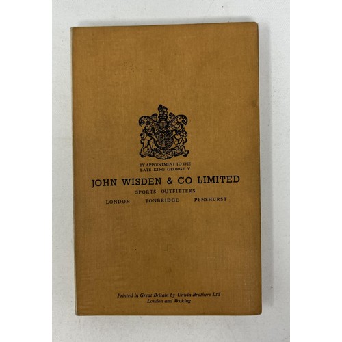 553 - A Wisden Cricketers' Almanack, 1942Provenance:  From the Harry Brewer Cricket Memorabilia Collection... 