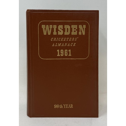 563 - A run of Wisden Cricketers' Almanacks, 1960-1964 (5)Provenance:  From the Harry Brewer Cricket Memor... 