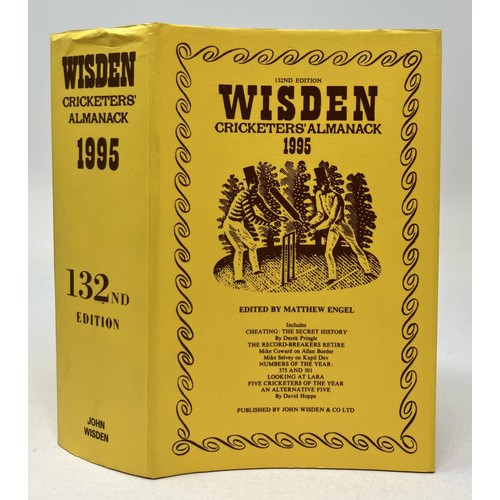 567 - A run of Wisden Cricketers' Almanacks, 1990-1999 (10)Provenance:  From the Harry Brewer Cricket Memo... 