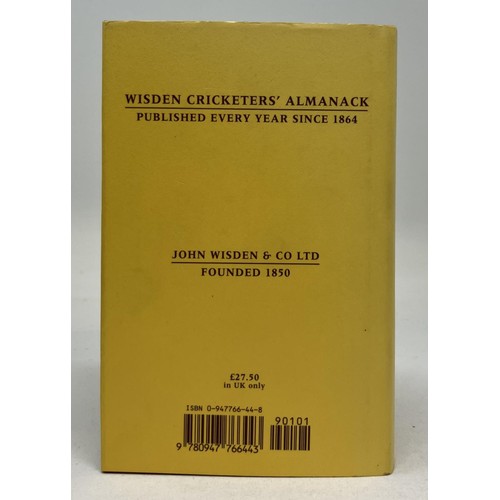 567 - A run of Wisden Cricketers' Almanacks, 1990-1999 (10)Provenance:  From the Harry Brewer Cricket Memo... 