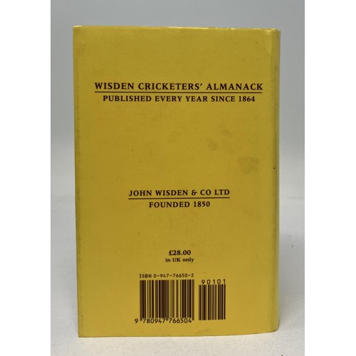 567 - A run of Wisden Cricketers' Almanacks, 1990-1999 (10)Provenance:  From the Harry Brewer Cricket Memo... 