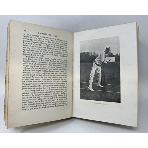 576 - Jessop (G L), A Cricketers Log, and assorted other books on cricket (4 boxes)Provenance:  From the H... 