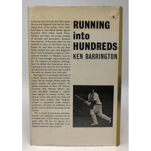 594 - Clarke (John), Cricket With A Swing, The West Indies Tour 1963, and assorted books on cricket (2 box... 