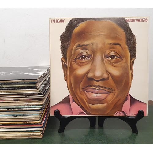 220 - Muddy Waters, I’m Ready, vinyl LP record, and assorted other Blues records Provenance: From a large ... 