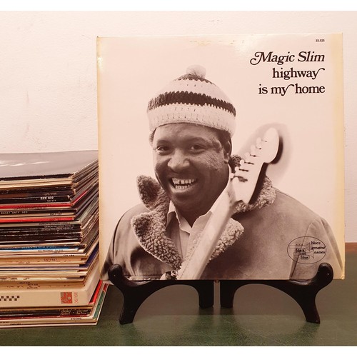 221 - Magic Slim, Highway is my Home, vinyl LP record, and assorted other Blues records Provenance: From a... 