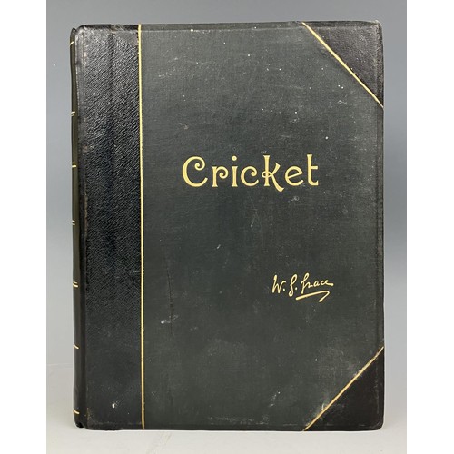 571 - Grace (W G), Cricket, published 1891, Crown Quarto limited edition, 426/652, signed by W G GraceProv... 