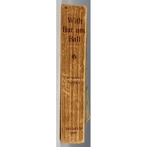 599 - Giffen (George), With Bat and BallProvenance:  From the Harry Brewer Cricket Memorabilia Collection... 