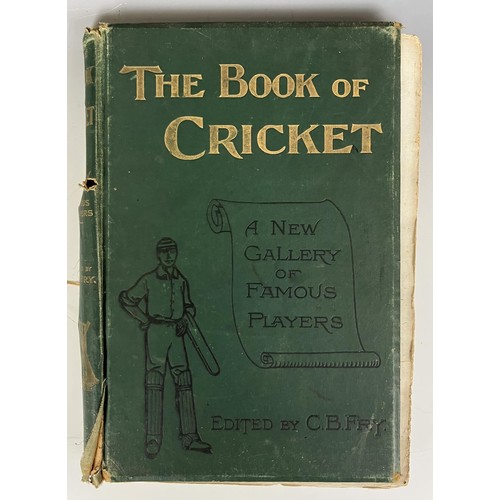 600 - Cricket Of Today Illustrated, 2 vols., The Book Of Cricket, and Famous Cricketers (4)Provenance:  Fr... 