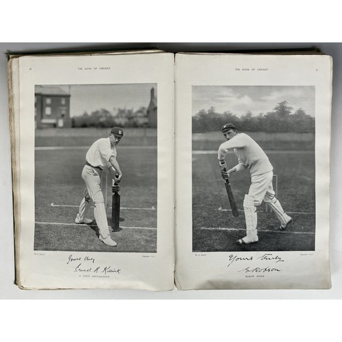 600 - Cricket Of Today Illustrated, 2 vols., The Book Of Cricket, and Famous Cricketers (4)Provenance:  Fr... 