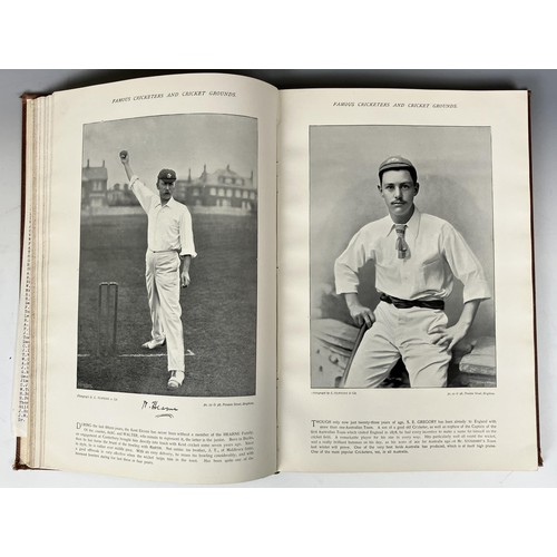 600 - Cricket Of Today Illustrated, 2 vols., The Book Of Cricket, and Famous Cricketers (4)Provenance:  Fr... 