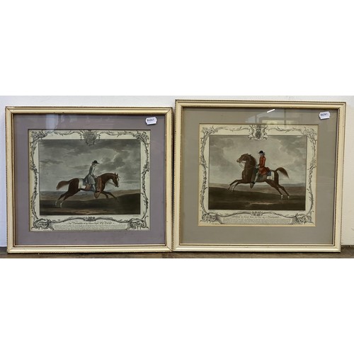 631 - A set of four sporting prints, of horses, 30 x 35 cm, and assorted other sporting prints (qty)Proven... 