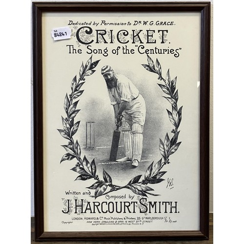 641 - Assorted cricketing prints (qty)Provenance:  From the Harry Brewer Cricket Memorabilia Collection... 