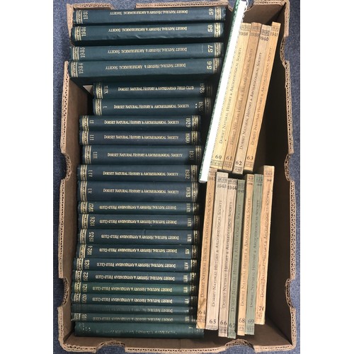 753 - Assorted copies of Dorset Natural History & Antiquarian Field Club, dating from 1877- 2013 (4 bo... 