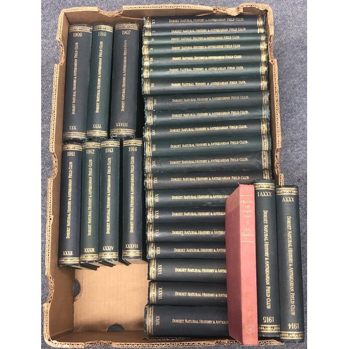 753 - Assorted copies of Dorset Natural History & Antiquarian Field Club, dating from 1877- 2013 (4 bo... 