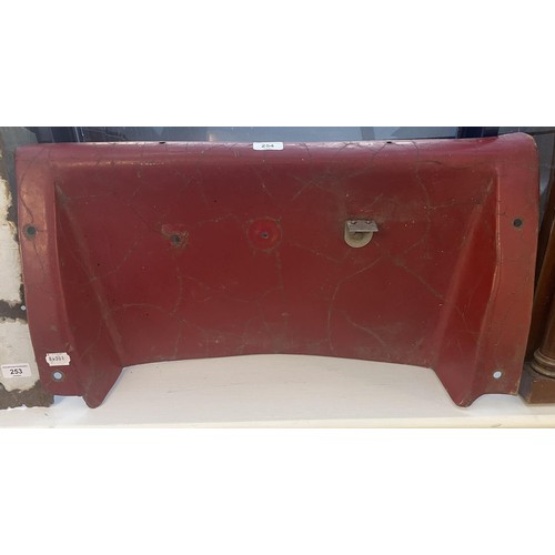 254 - A James Young original lower body radiator balance from a 1929 Alfa Romeo 1750 S