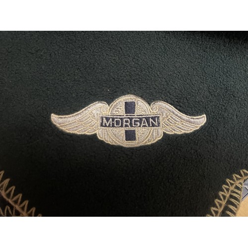 333 - A Morgan Motor Company green motoring blanket