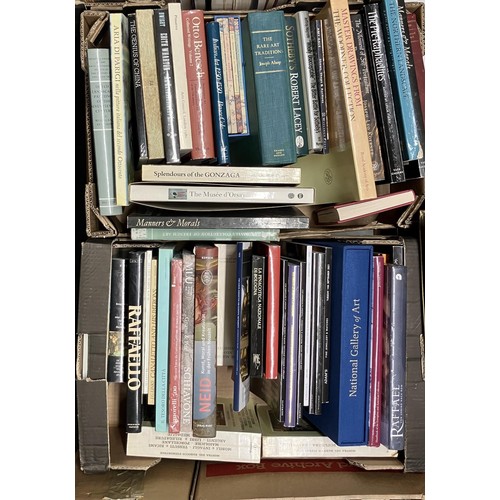 761 - Assorted reference books, predominantly on art, antiques, jewellery and auction catalogues (qty)