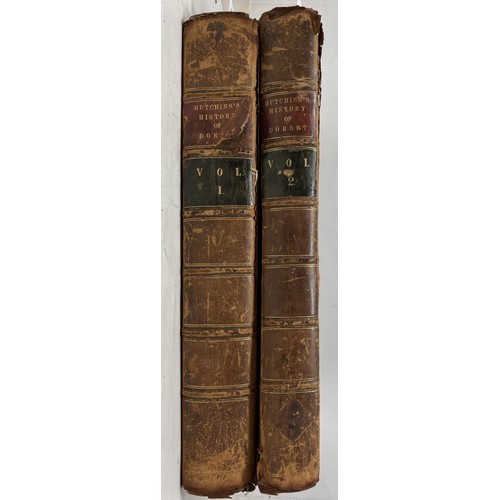 774 - Hutchins (John), The History And Antiquities Of The County Of Dorset, published 1774, 2 vols.