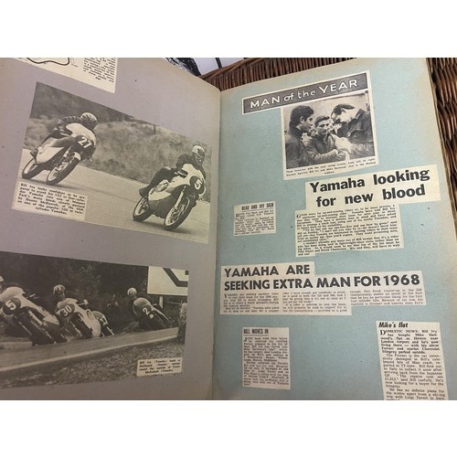 308 - A Motor Cycle News small cover, Bill Ivy always reads, signed by Bill Ivy, and other racers, with a ... 