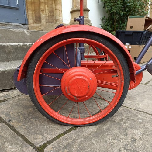 257 - A child's vintage tricycle