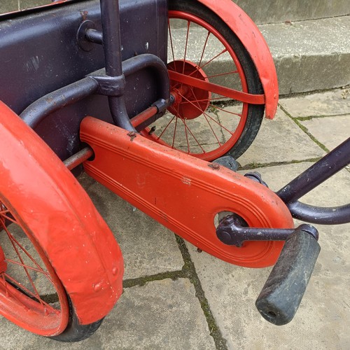 257 - A child's vintage tricycle