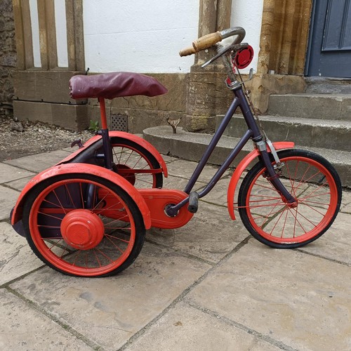 257 - A child's vintage tricycle