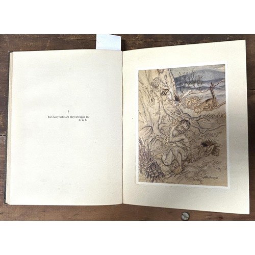 777 - The Tempest, illustrated by Arthur Rackham, The Queens Book For the Red Cross, and The Princess Mary... 