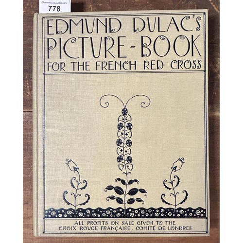 778 - Edmund Dulac's Picture Book For The French Red Cross