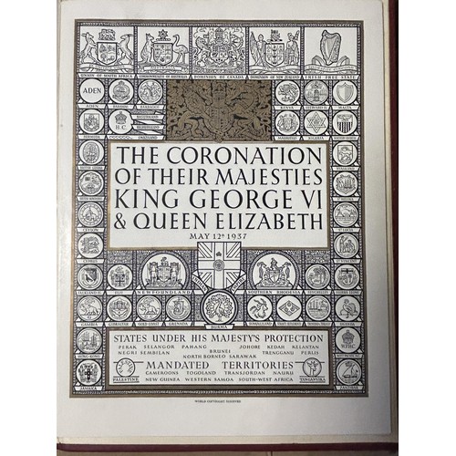 782 - A Coronation Official Souvenir programme for the Coronation of George VI and Queen Elizabeth, May 12... 