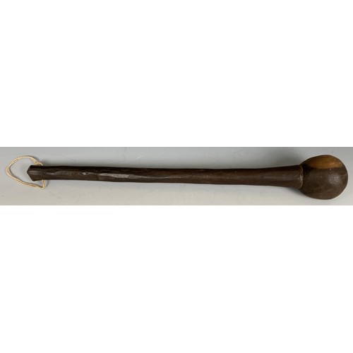 1822 - An African lignum vitae knobkerrie, 49 cm