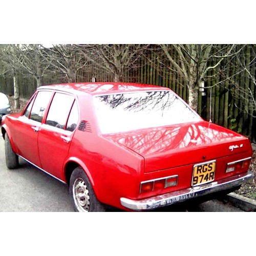 35 - 1977 Alfa Romeo Alfetta 1.6 Registration number RGS 974R Red, 1600 cc 101,000 recorded miles MOT/Tax... 