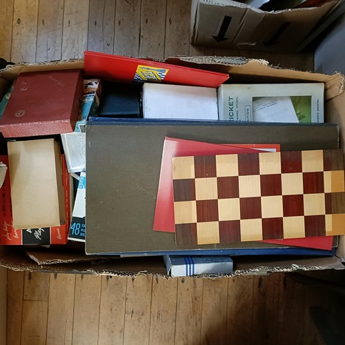 1901 - A large collection of assorted toys, dolls and board games (6 large boxes)