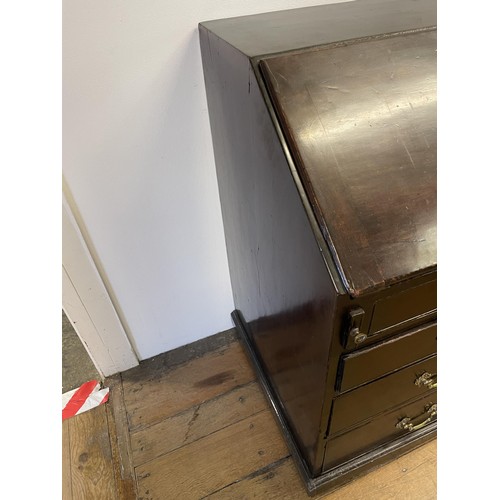 1944 - A mahogany bureau, 107 cm wide