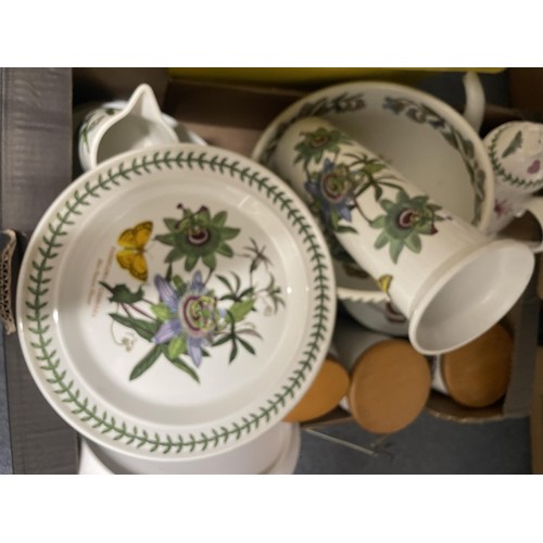 1918 - Assorted Portmeirion Botanic Garden dinner wares (2 boxes)