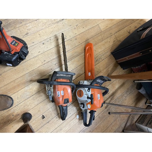 2028 - Two Stihl hand chainsaws (2)