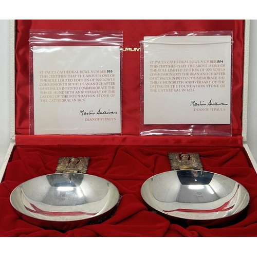 77 - A pair of Elizabeth II silver and silver gilt limited edition wine tasters, Jocelyn Burton, London 1... 