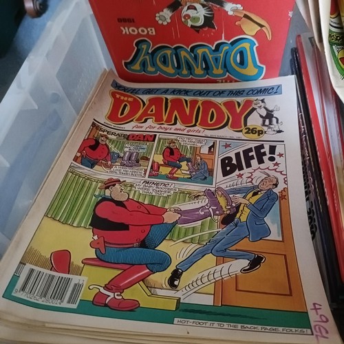 188 - Assorted Dandy annuals, Assorted Beano annuals, other annuals, and related items, assorted Beano com... 