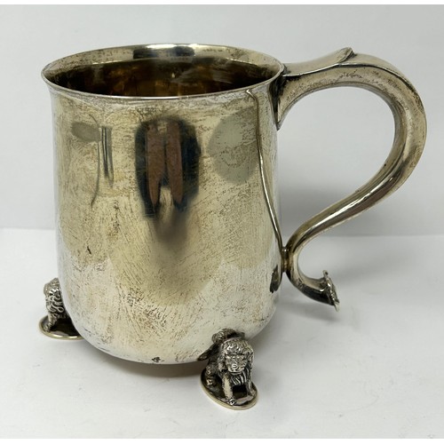 152 - An Elizabeth II silver mug, Birmingham 1952